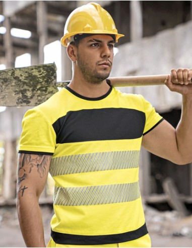 KOR-EOST-EOS Hi-Vis Workwear T-Shirt With Printing Area